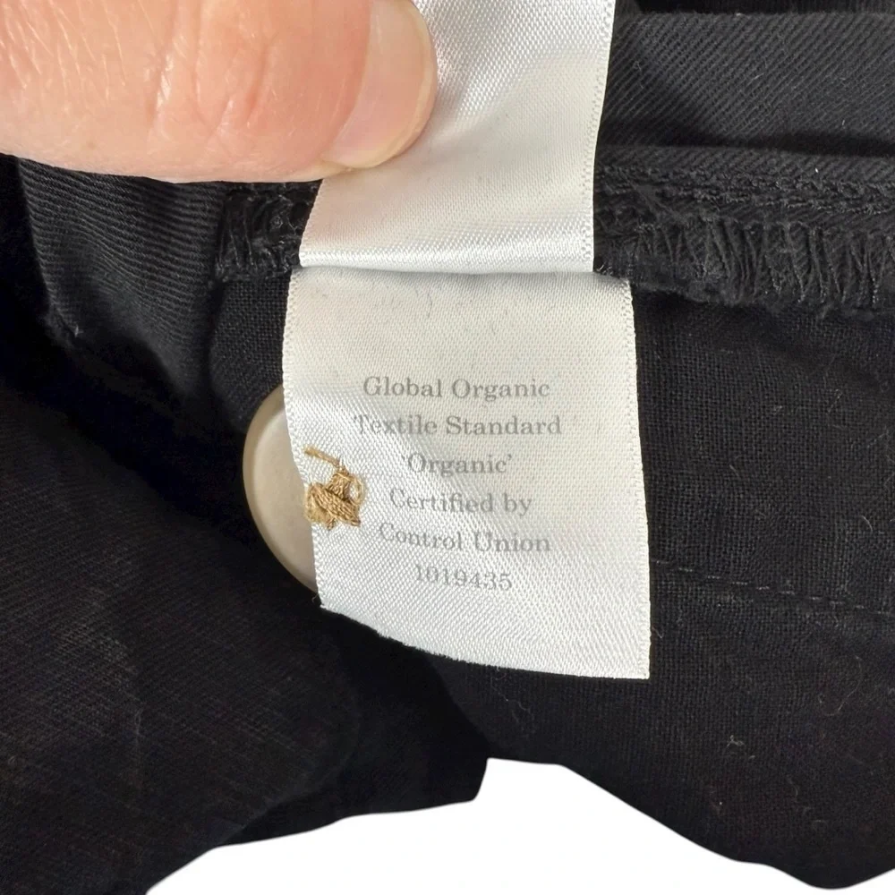 Everlane Women’s The Fatigue Apron Cotton/Linen Jumpsuit in Black Size 2